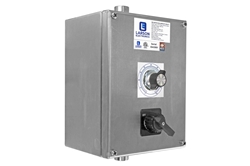 0-10V Rotary Dimmer w/ On/Off Switch - Double Pole Single Throw - 316 Stainless Steel - NEMA 4X