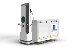 Temporary Electric Vehicle Charging Station w/ Diesel Generator - Level 3 Charger, (2) Ports - 150 Gallon Tank/Skid Mount