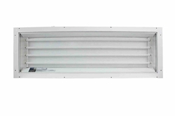 192W Rear Access Paint Spray Booth Lay-In Panel Explosion Proof Light Fixture - 4ft, 6 Lamp - C1D2