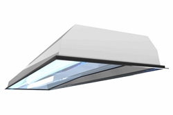 70W 1X4 Recessed Troffer Mount UV Sanitation/Visible Light Fixture - 120/277V AC - (1) Far-UVC Excimer Lamp - (1) Visible LED Board - Kills 99% of Viruses