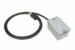 15' SOOW Linecord with GFCI Protected Outlets - 15 Amp Max Rated - Outdoor Rated