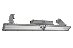 75W Hazardous Location Integrated LED Linear Fixture - C1D2, C2D1 - 120-277V - 11,550 lms/Pipe Mount Brackets - IP66/Field Serviceable