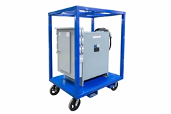 15 kVA Portable Isolation Transformer - 208V Delta Primary - 480V Delta Secondary - 50/60Hz - Fully Potted/Encapsulated - Stainless Steel Enclosure