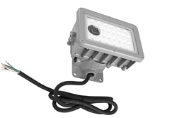 50W Hazardous Location Bulkhead LED Light - C1D2, C2D1 - 12-24V AC/DC 50/60 Hz - 7,600 lms/Flat Wall Mount - IP66/Field Serviceable