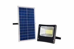 100W Solar Outdoor LED Light - 5000 lms, Lithium Iron Phosphate Battery, MS, WR -  IP67