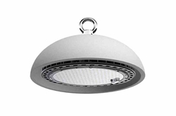 150W High Bay LED Fixture - 100-277V AC - Aluminum - Cold Forged, Dome Top - IP65