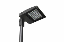 150W Weatherproof Light Pole Light w/ 0-10V Dimming - General Area LED Light – IP65 Rated Street Light - 7-Pin Photocell