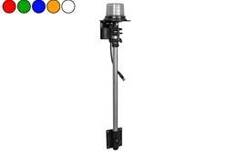 14.4W Pole Mounted Class 1 LED Steady Burn Light - 1400 Lumens - (2) Wireless Remotes - 16' Cord
