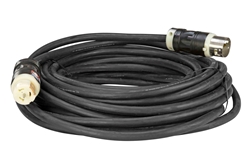 *RENT* 50' 6/4 SOOW Twist Lock Extension Power Cord - CS - 125/250V - 50 Amp Rated - Outdoor Rated