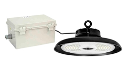 120W High Bay LED Fixture - 550-600V AC - Aluminum - Cold Forged - IP65 -