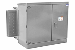 2 MVA Pad Mount Transformer - 34500Y/19920 Grounded Wye Primary, 480Y/277 Grounded Wye Secondary - KNAN/DOE Efficiency Rated