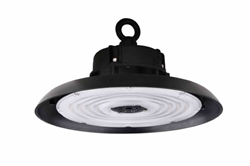 150W High Bay Dimmable LED Fixture - 120-277V AC, 22000 Lumens - Surge Protection/Hook Pendant Mount