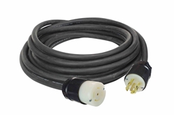 100' 8/5 SOOW Twist Lock Extension Power Cord - L21-30 - 208Y/120 - 30 Amp Rated - Outdoor Rated