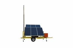 *RENT* 1.8KW  Solar Power Generator with Pneumatic  Light Tower Mast