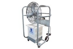 Explosion Proof Portacool Portable Evaporative Cooler - Galvanized - 30" OD - 8723 CFM - 50 Gallon - C1D1&2 Pin/Sleeve Plug