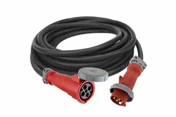 100' 2/5 Type W Weatherproof Extension Power Cord - 100A Continuous - 480/277V 3PH, 4P5W