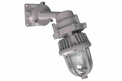 15W Explosion Proof Colored LED Light - C1D1, 12/24 VAC/VDC, 2,250 lms, 25° Stanchion Mount, Mason Jar/Jelly Jar