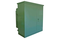 1 / 1.12 MVA Pad Mount Transformer - 24940Y/14400 Grounded Wye Primary, 12470Y/7200 Wye-N Secondary - FR-3/KNAN- Bell Green