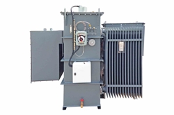 1 MVA Pad Mount Network Transformer - 12000V Delta Primary, 480Y/277 Grounded Wye Secondary - KNAN/Bell Green - 304 Stainless Steel/NEMA 4