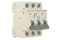 C-Curve MCB Circuit Breaker Assembly - 70 Amp - Three Pole - Bolt On Mount - 240V AC Max - Thermal Magnetic Trip