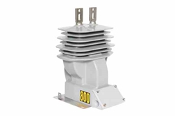 600 V Current Transformer, Bar Primary Type, 100:5 Ratio, 0.2 Metering Accuracy Class, Grey, Indoor/Outdoor