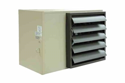 12kW Industrial Fan-forced Heater - 3-Phase, 200V - 40,944 BTU/hr - Powder Coated Steel