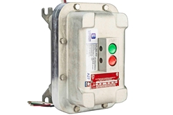 7.5 HP Explosion Proof 3-Pole Starter Switch - Class l, II, III - 208V - 20A - (4) Hubs