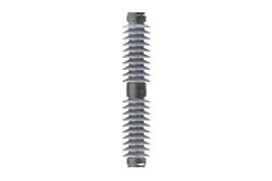 138 kV Station Post Insulator, Porcelain Type, 650 kV BIL, 54 Inches Total Length