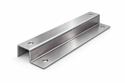 316 Stainless Steel Crossarm Reinforcement Plate – Formed Support Plate – Prevents Crossarm Crushing – Custom Size