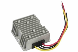 100W Encapsulated DC to DC Converter- 48V DC to 125V DC - 0.8 Amps - Flying Leads/Waterproof