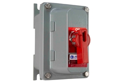 30A EXP Proof Disconnect Switch - Class I, II, III - 600V, 3P - Handle  - (2) Early Break, Late Make Aux Contacts