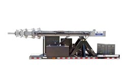 50' Hydraulic Fold Over Light Mast - Permanent Mount/Concrete Pad - 15 kW Diesel Generator