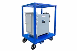 *RENTAL* 45 KVA Portable Power Distribution, 480V - 208Y/120 3PH, (2) 560R9W (12) 5-20R GFCI Duplex Outlets, 25' #8 AWG 4/C Type W Cord w/ DS60 Inlet, NEMA 3R