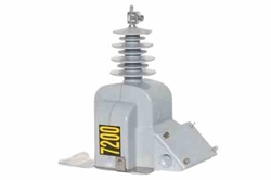15 KV Potential Transformer, Dry Type - 12470V Primary, 120V Secondary, Class 0.3, WXMY, Single-Bushing, Light Grey