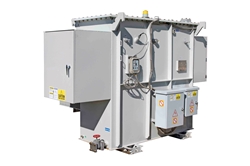 1.794 MVA Hermetically Sealed Substation Grounding Zigzag Transformer - 34500Y/19900 Zigzag, ONAN, Light Grey - NEMA 4