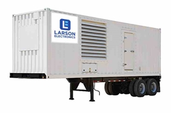 1 Megawatt Container Trailer Mount Diesel Generator – 480V 3PH – 1,250 Gal Fuel Capacity