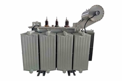 1 MVA Hermetically Sealed Substation Transformer - 4160V Delta Primary, 480Y/277 Wye-N Secondary - ONAN - Grey - NEMA 4X - Stainless Steel
