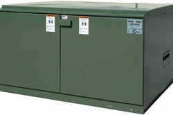 15kV Padmount Switchgear, Air-Break Live-Front, (3) 600A Load Break Switches + (1) 200A Fused Tap, Pad Mount