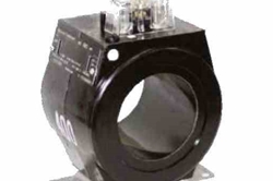 600 V Current Transformer, Window Type, 400:5 Single-Ratio, 0.3-B0.9 Metering Accuracy Class, C200 Relaying Accuracy Class, Grey, Indoor
