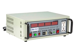 1 KVA Solid-state Frequency Converter - 220V 50Hz Input to 220V 60Hz Output - 1PH - Front Handles