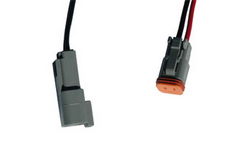 Male or Female Deutsch Connector Whip