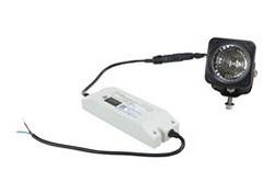 LED Flag Pole Spot Light - 10 Watt LED - 110/277VAC - 127/431V DC - 50/60Hz