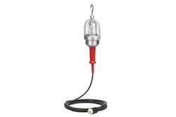 Explosion Proof Drop Light - 24 Volt AC/DC - 100 Watt Incandescent - 150' Cord - Twist Lock Plug