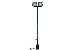 Explosion Proof 16 Foot Telescoping Light Mast - Two C1D1/C2D1 150 Watt LED Lights -10' to 16' Tower