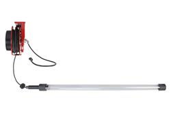 28 Watt LED Food Safe Inspection Lamp With 50 Ft Cord Reel - Glass Free Lighting - Shock Resistant