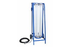 *RENTAL* Explosion Proof Paint Spray Booth LED Light on Dolly Cart with Wheels - 2nd Gen - 4 Foot 2