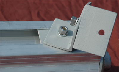 sliding bracket mount for hazardous location lighting
